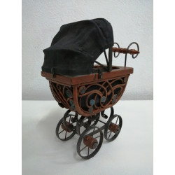 Iron and wood antique cart