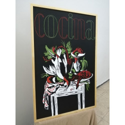 Cuadro pizarra "Cocina"